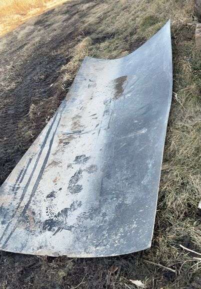 Approximately 4’ x 10’ poly sheet