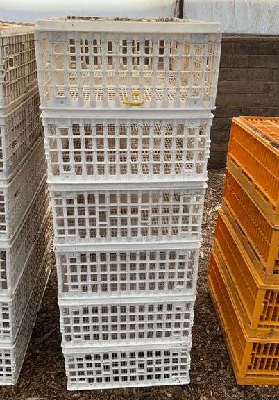 (6) chicken crates