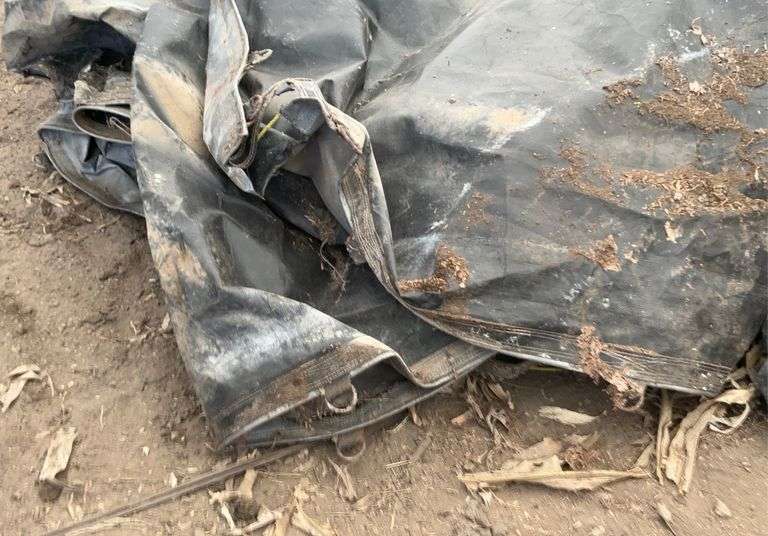 Large tarp(has some damage)