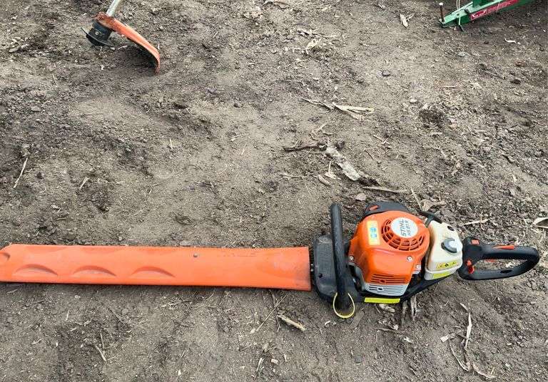Stihl HS 81R gas powered hedge trimmer