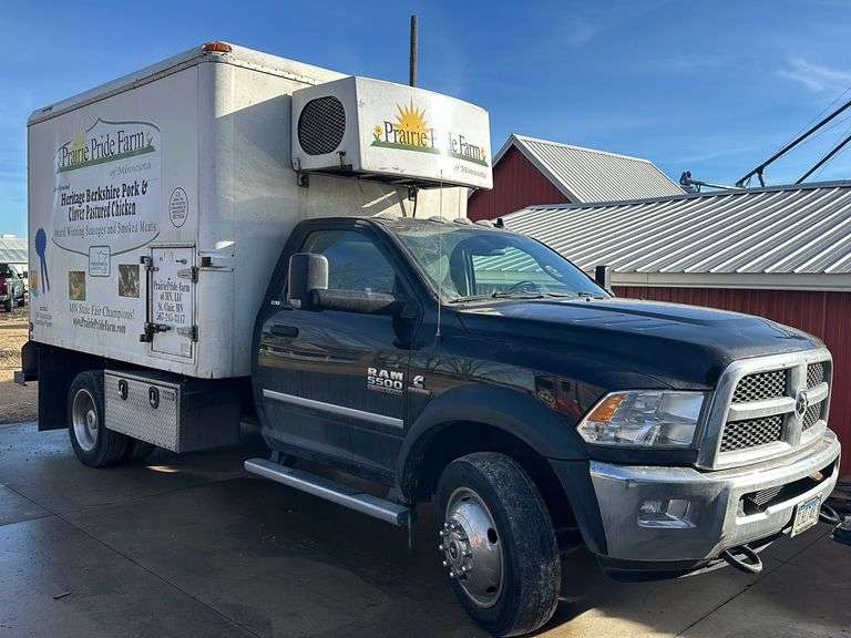 2015 Dodge Ram 5500 Regular Cab with Johnson Refrigerated 11’ Body, Onboard Compressor, Power Plugin