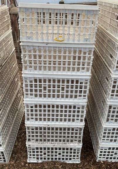 (6) chicken crates