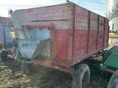 Glencoe Barge Box with hydraulic cable hoist, with Electric Running Gear