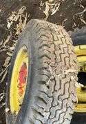 (4) six bolt rims with tires
