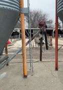 Bulk Bin with unloading auger, 2 rings- ring measures 32” by 5 1/4’