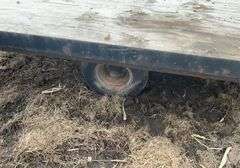 8’ x 8’ tilt bed single axle snowmobile trailer