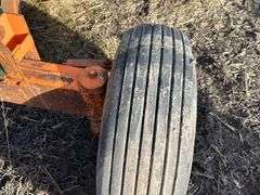 Galvanized Flair Box With Minnesota Big 7 Ton Running Gear
