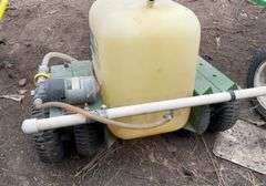Towable Shop built Sprayer with Boom, 12 V pump(condition unknown)