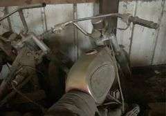 (3) Parts motorcycles, pallet containing motorcycle parts- no titles