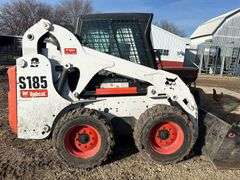 2010 Bobcat S185 Skid Loader, 2Speed, 10-16.5 Tires at 90%, Auxiliary Hydraulics, Cab with Heat,