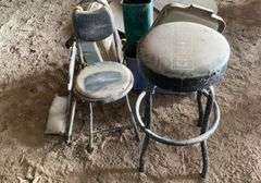 Three stools