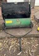 John Deere lawn sweeper