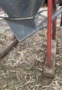 Single ring portable bulk bin with auger-ring measures approximately 28” by 5 3/4’