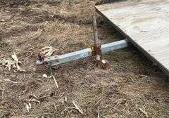 8’ x 8’ tilt bed single axle snowmobile trailer