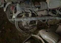 (3) Parts motorcycles, pallet containing motorcycle parts- no titles