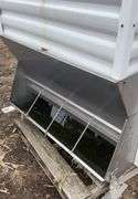 Stainless steel pig feeder/waterer with extension