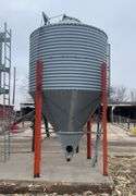 Bulk bin; 2 rings- ring measures approximately 27” by 5 3/4’