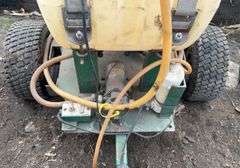 Towable 30 gallon sprayer with Bloom, 12 V pump(condition unknown)