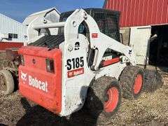 2010 Bobcat S185 Skid Loader, 2Speed, 10-16.5 Tires at 90%, Auxiliary Hydraulics, Cab with Heat,
