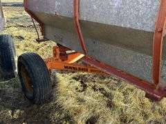 Galvanized Flair Box With Minnesota Big 7 Ton Running Gear