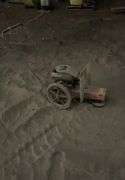 Bearcat 4 hp walk behind two wheeled weed whip-engine is free