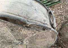 36” wheeled fan, freestanding fan(condition unknown)