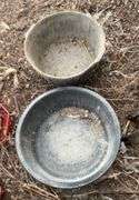 Rubber, livestock pan, fiberglass livestock pan