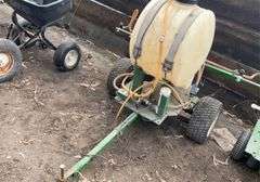 Towable 30 gallon sprayer with Bloom, 12 V pump(condition unknown)