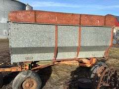 Galvanized Flair Box With Minnesota Big 7 Ton Running Gear