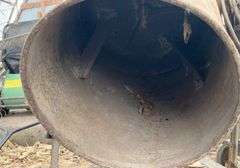 Portable electric cement mixer