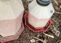 (3) chicken waterers