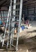 Werner 28 foot aluminum extension ladder