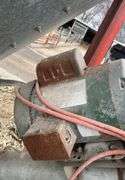 Single ring portable bulk bin with auger-ring measures approximately 28” by 5 3/4’