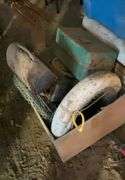 Vintage tacklebox with tackle, vintage minnow, buckets, minnow bucket