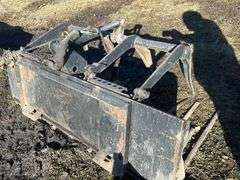 universal skid loader plate 66” Tine Form Single Grapple, universal skid loader plate