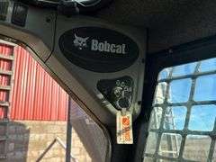 2010 Bobcat S185 Skid Loader, 2Speed, 10-16.5 Tires at 90%, Auxiliary Hydraulics, Cab with Heat,