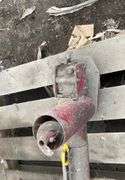 Electric hammer mill with 3 hp motor