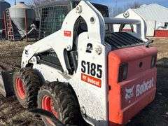 2010 Bobcat S185 Skid Loader, 2Speed, 10-16.5 Tires at 90%, Auxiliary Hydraulics, Cab with Heat,
