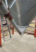 Bulk bin; 2 rings- ring measures approximately 27” by 5 3/4’