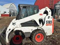 2010 Bobcat S185 Skid Loader, 2Speed, 10-16.5 Tires at 90%, Auxiliary Hydraulics, Cab with Heat,