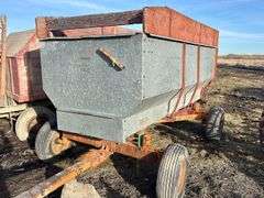 Galvanized Flair Box With Minnesota Big 7 Ton Running Gear