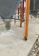 Bulk Bin with unloading auger, 2 rings- ring measures 32” by 5 1/4’