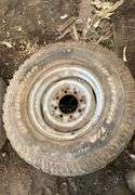 225/75/15 tire with six bolt rim, 265/75/16 tire with eight bolt rim
