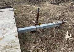 8’ x 8’ tilt bed single axle snowmobile trailer