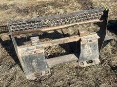 HH fabrication pallet forks, universal skid loader plate