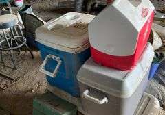 Assorted coolers-varying conditions