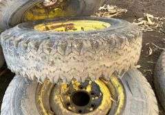 (4) six bolt rims with tires