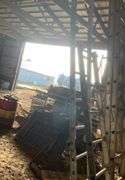 7’ aluminum ladder, 15’ aluminum adjustable ladder-needs TLC