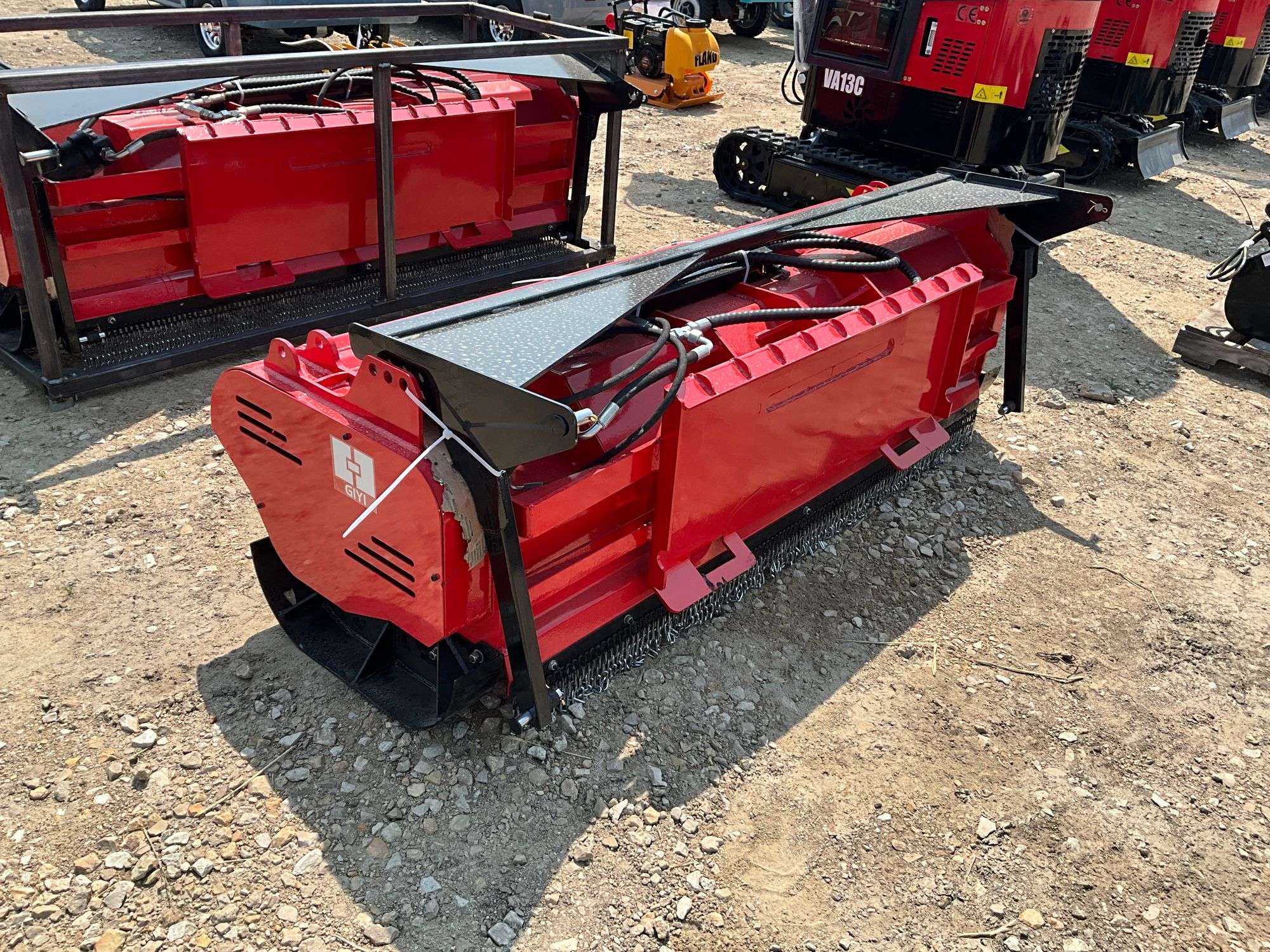 2024 GIYI Skid Steer Loader Mulcher - 72in Number of teeth 30