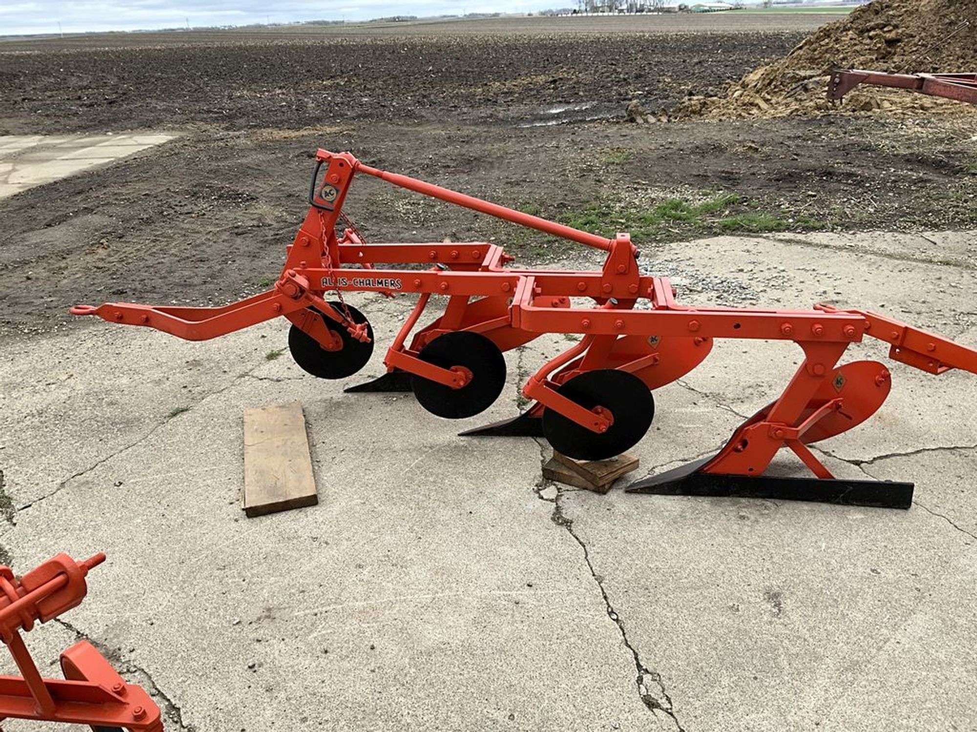 orange様 屋根付きロングプランターLG90 LG602点 Allis Chalmers 3x16's Slat Bottom Plow, Snap Coupler Hitch